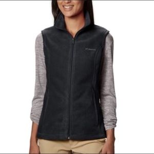 Columbia Fleece Black Vest